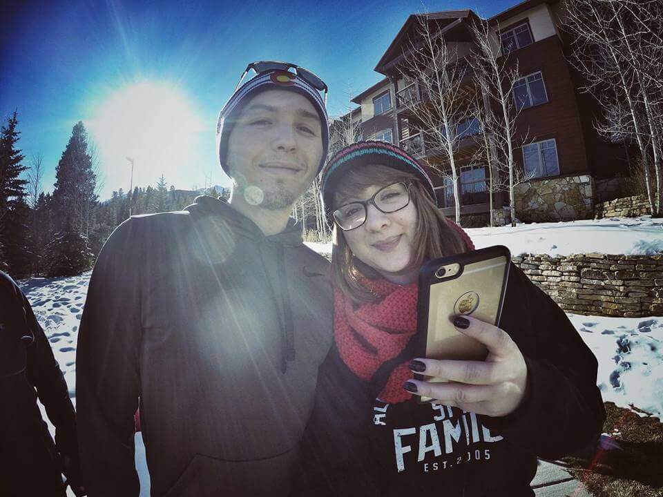 Breckenridge, Colorado Trip Close up of 2 people in Breckenridge on vacation