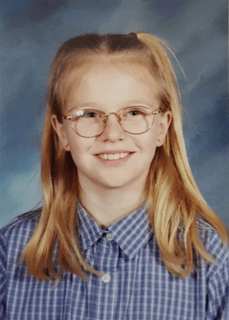 Magen Taylor Magen Taylor wearing glasses