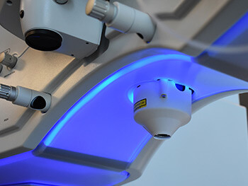 LASIK Equipment close up of lasik Equipment