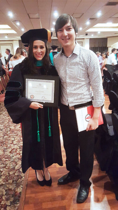 Dr. Olivarez (left) & Dr. Vanrachack (right) 2 Award Winners