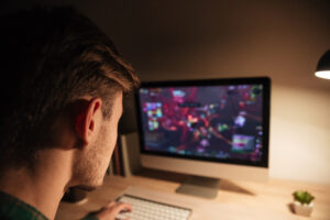 Gamer with lasik