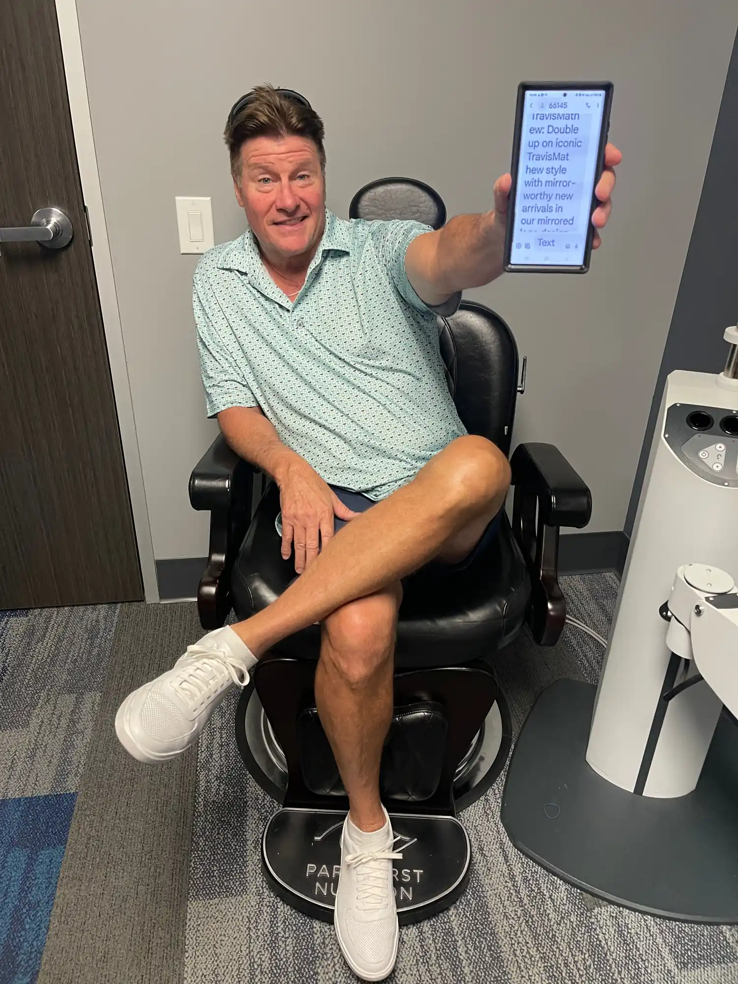 Joe Reinagel, Co-Host of The Blitz on ESPN Sports Star 94.1 is Finally Free of Readers after his visit to parkhurst nuvision