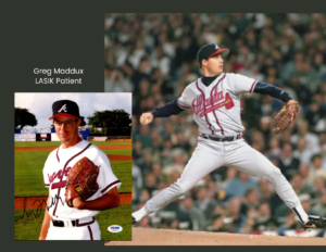 Greg Maddux LASIK Patient